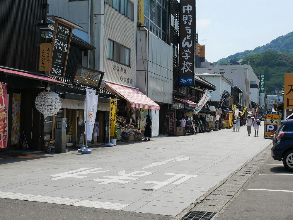 そしてせっかく香川県まで来ましたので、有名な金刀比羅宮の前を通りたい！