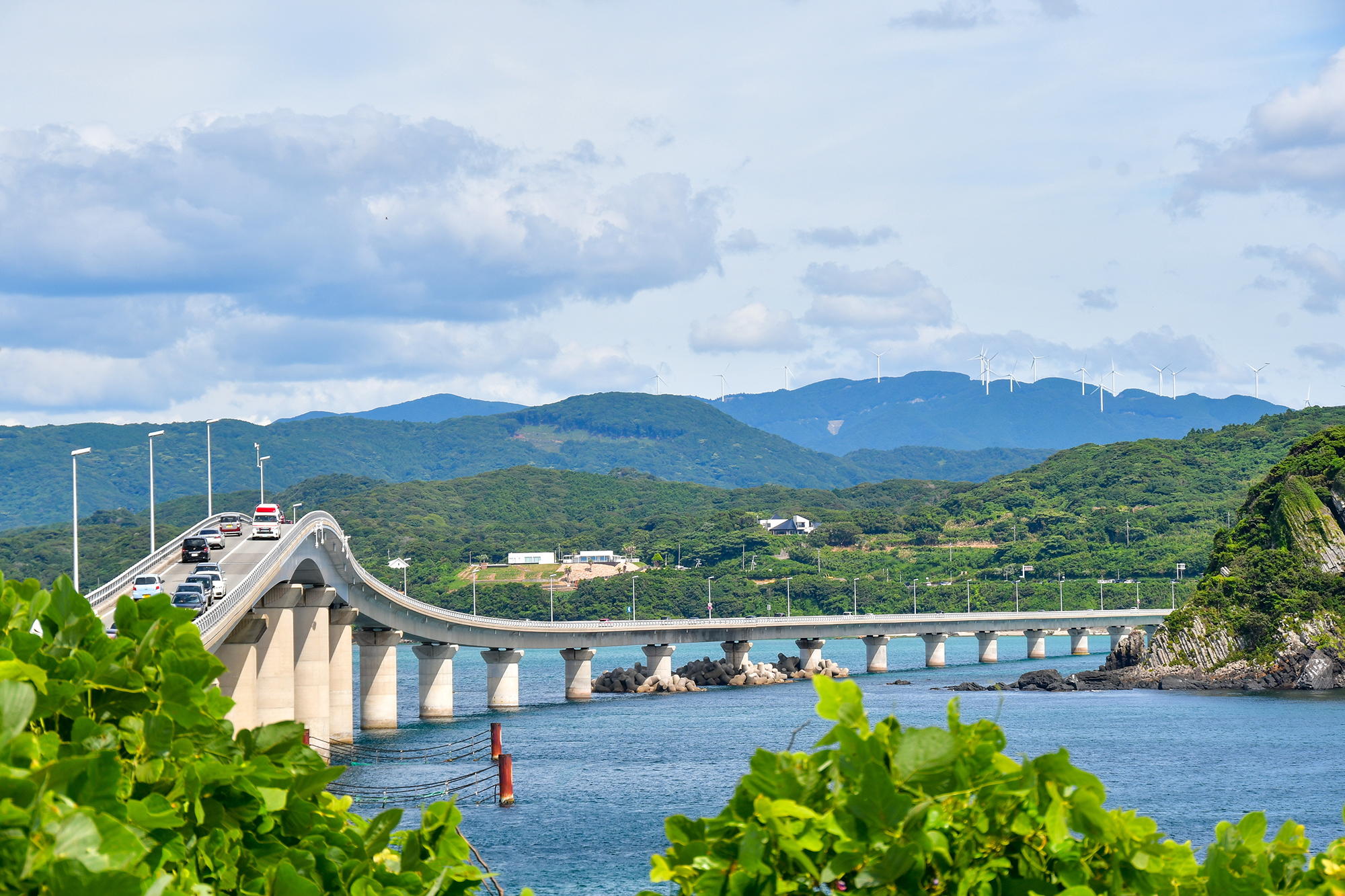 日本第2の長さと言われる1,780mの角島大橋でした