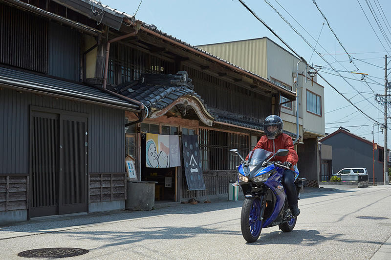 なつかしさを感じる町並み