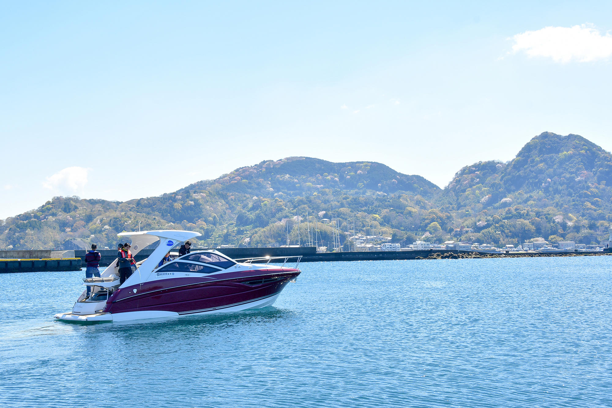 「バイクで、マリーナまでツーリング。そこからボートで海を楽しむ......なんてサイコーだろうなあ......」