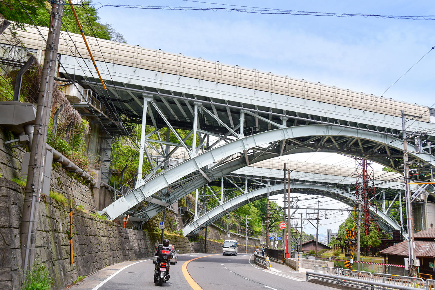 京都宇治線から国道1号へ。