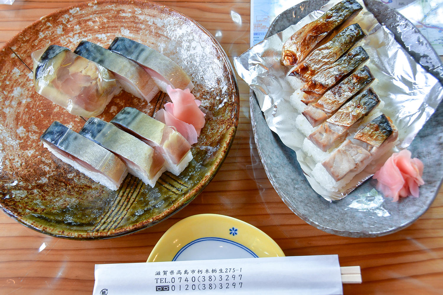 炙ってある方は、火を通した脂が甘く、シメてある方は臭みがなくて酸味のバランスもよく、特上故の身の厚さも手伝って、ともに箸が止まりません！