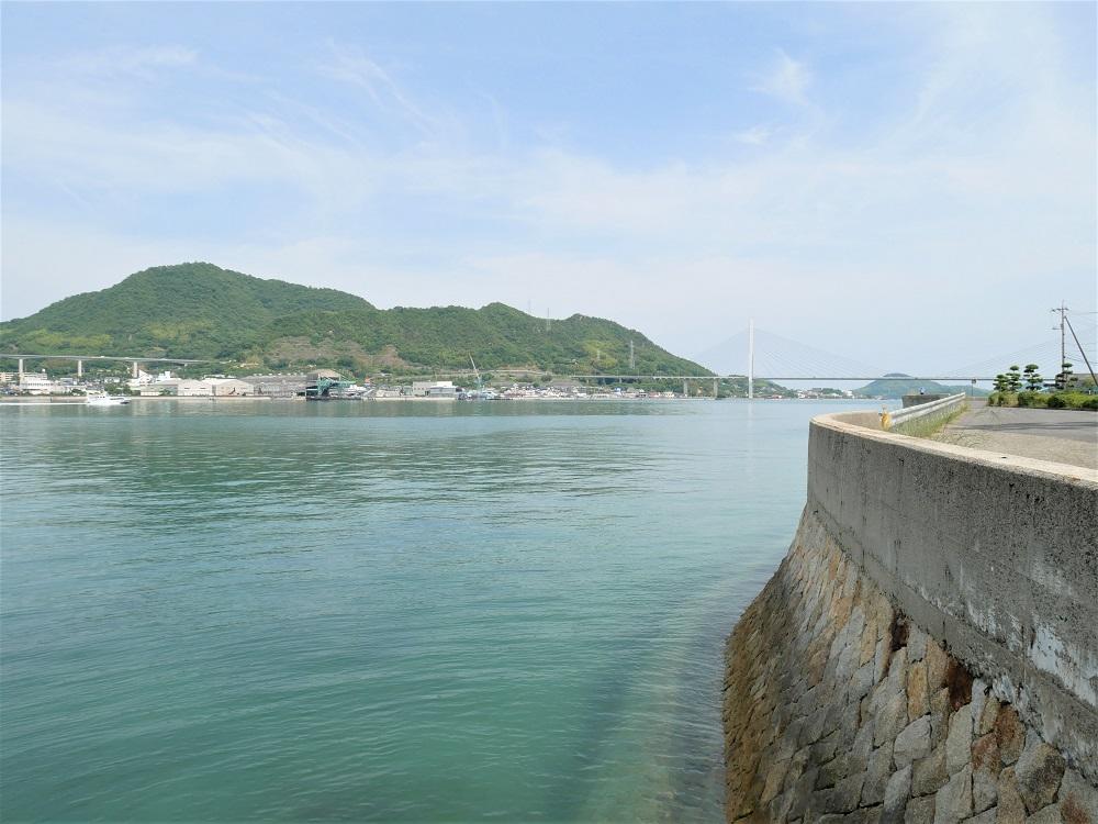 生口島に着くと・・・目の前に広がるのはここまで以上の海海海！！！