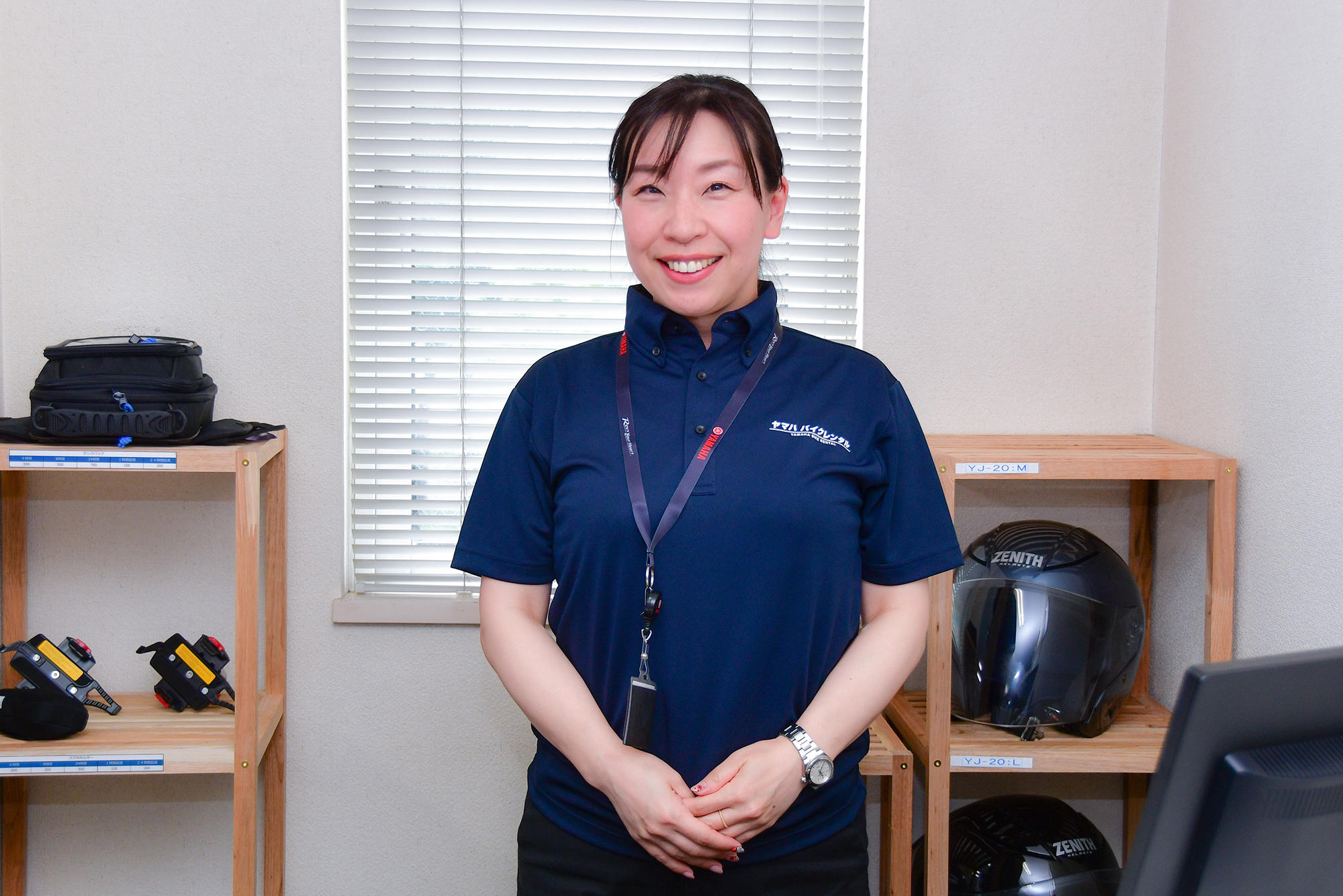 ヤマハ バイクレンタル札幌店・スタッフ吉成さん談：