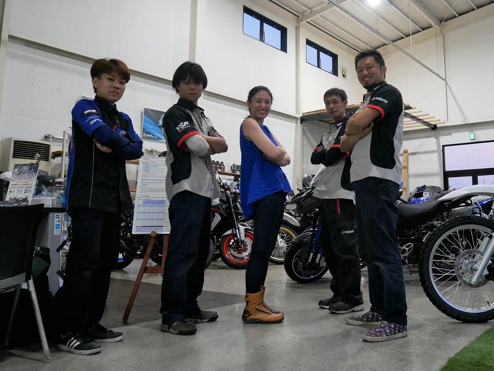 YSP香川さんへ到着後、バイクの返却を済ませ今日の旅の報告で盛り上がってしまいました。