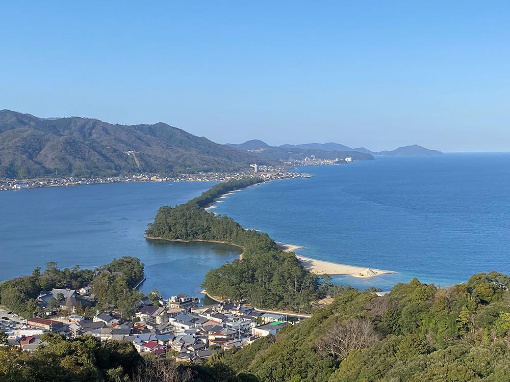 そして今回のメイン天橋立に到着。 