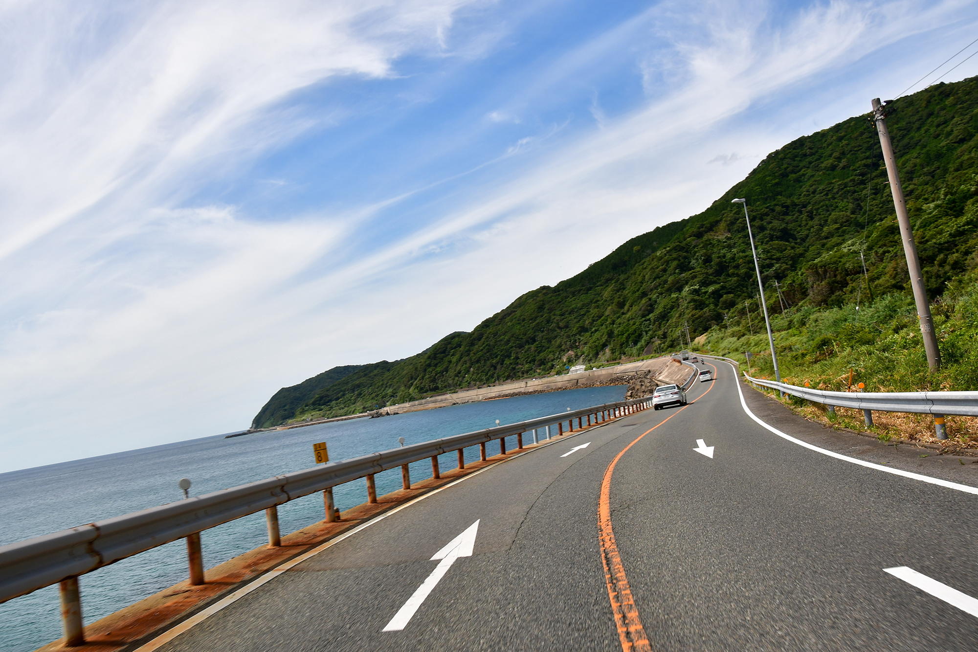 再び国道191号線を北へ北へと進みます。