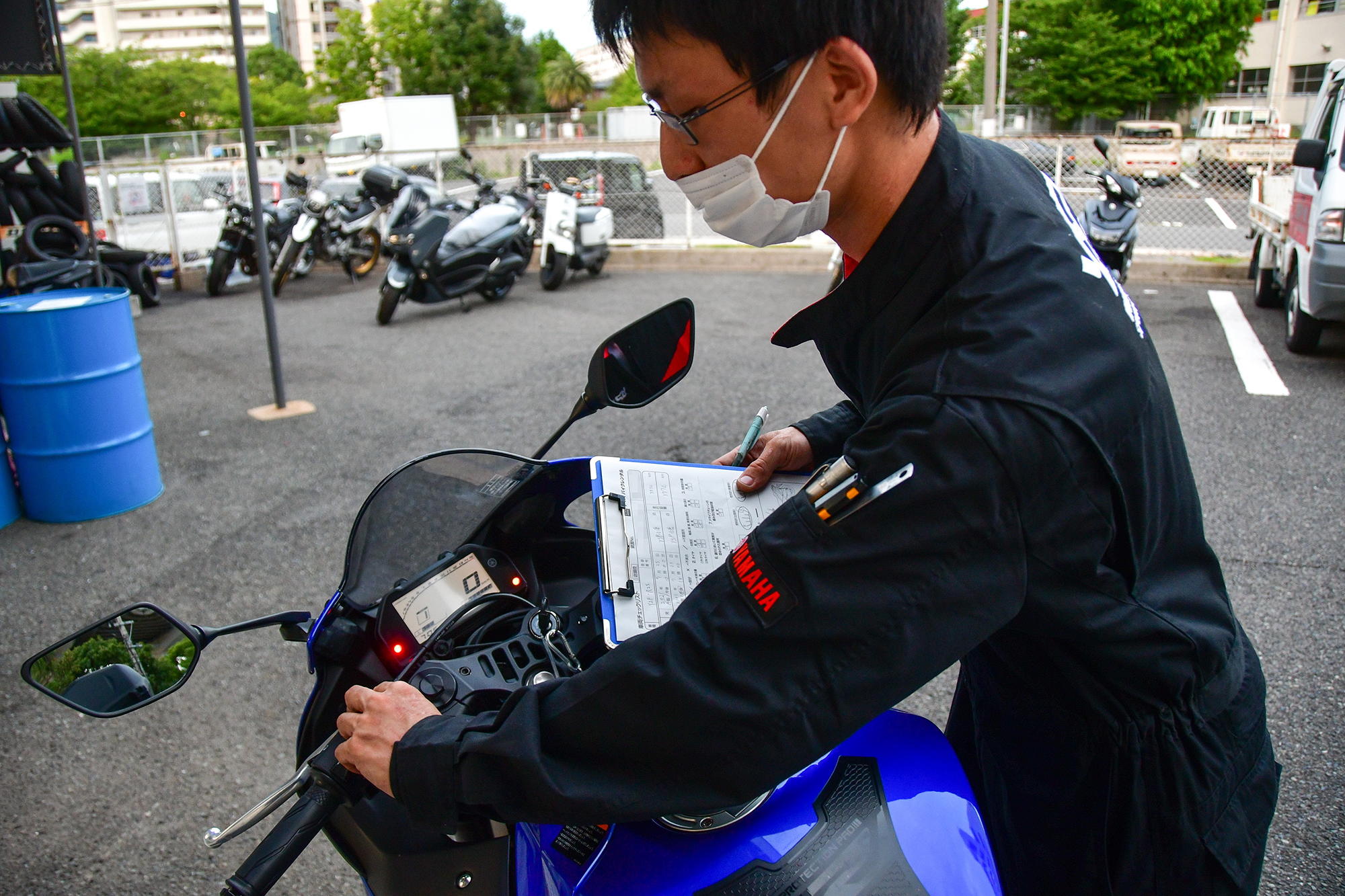 返却も走行距離などをチェックするだけの簡単手続き。