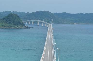 ライダーの憧れ?角島大橋。海多めのルートにテンションマックス！　ヤマハ バイクレンタル おすすめツーリングコース　山口・下関編