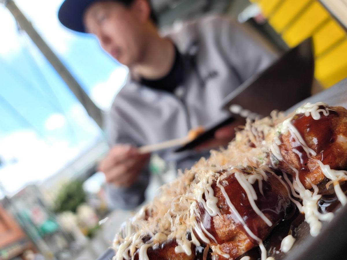 大阪と言えばたこ焼き