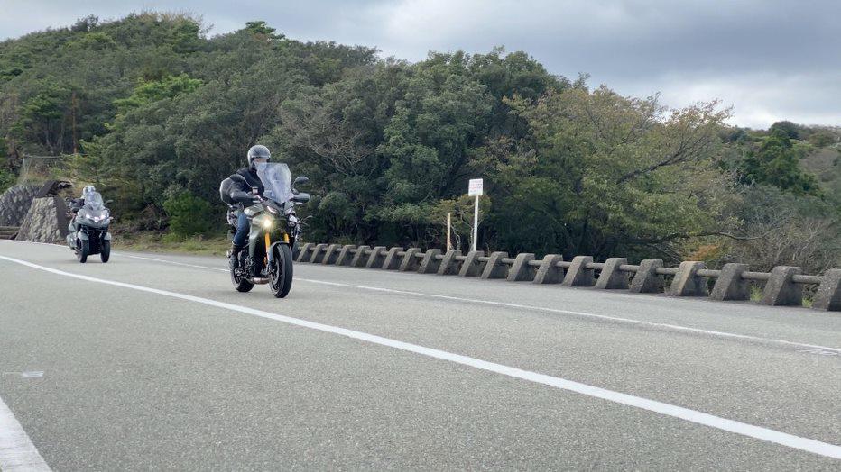 帰り道は来た方向とは逆の鳥羽方面へ下っていきます