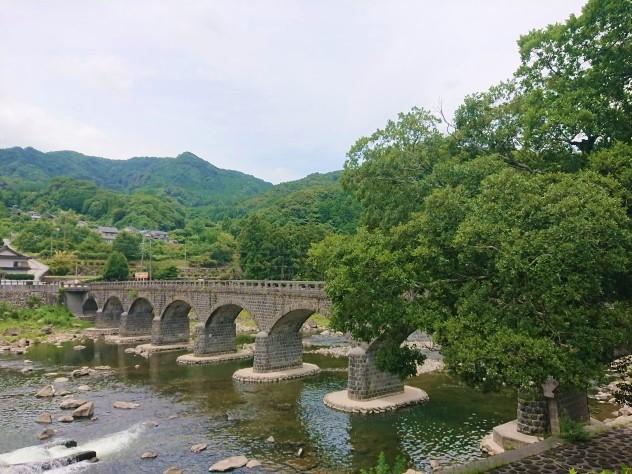 「耶馬渓橋」美しいですねぇ。なんと大正１２年３月竣工だそうです。
