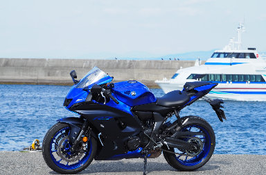 NEWモデル　YZF-R7をレンタル！愛知県知多半島の先端　師崎港を目指す『知多半島一周ツーリング』
