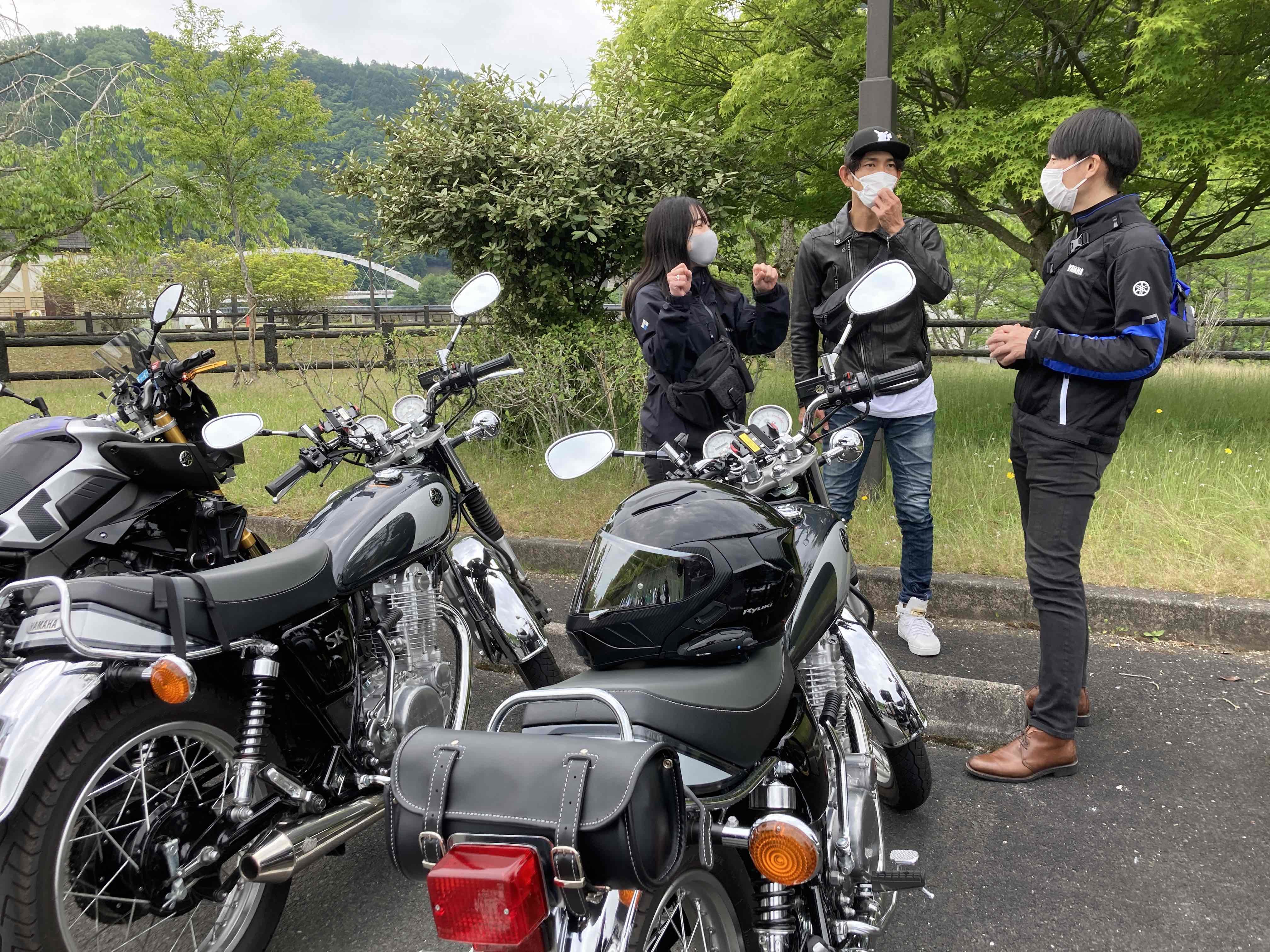 イベントの前日も京都市内でナイトツーリングを楽しまれたそうです