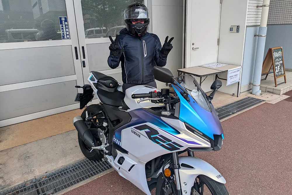 新型YZF-R25で行く絶品グルメの旅